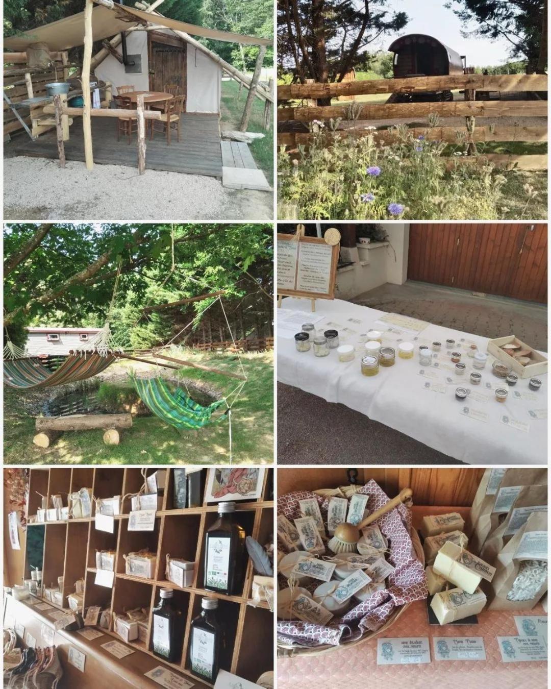 Tente Trappeur Ada, Au Jardin De La Vouivre Saint-Vincent-en-Bresse Екстер'єр фото